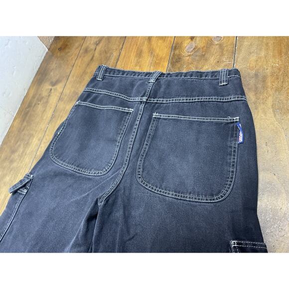Breakdown Vtg 90s Denim Jnco Style Baggy Wide Leg Jeans Men's Size 32 - Picture 8 of 12